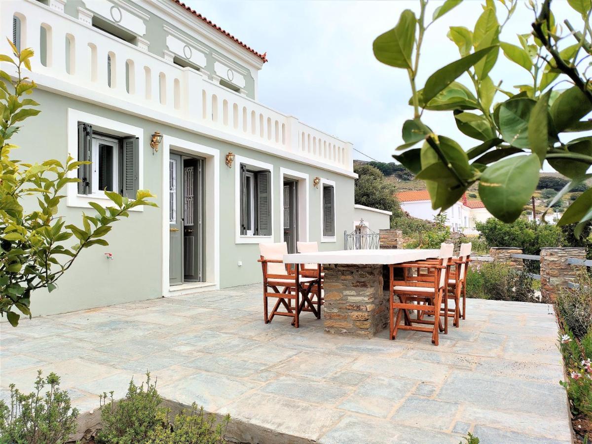Spiti Sea View Neoclassical House In Steniaí Exterior foto