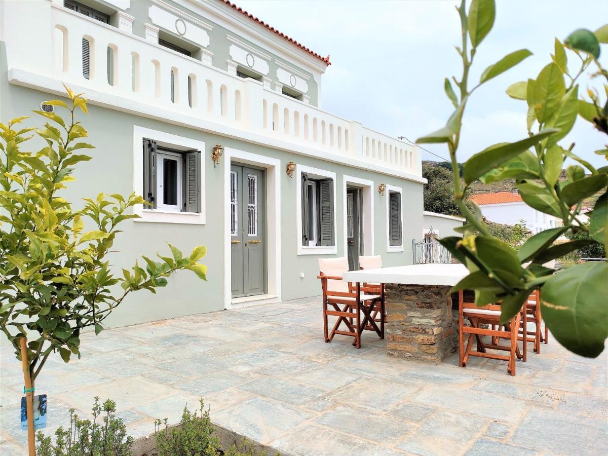 Spiti Sea View Neoclassical House In Steniaí Exterior foto